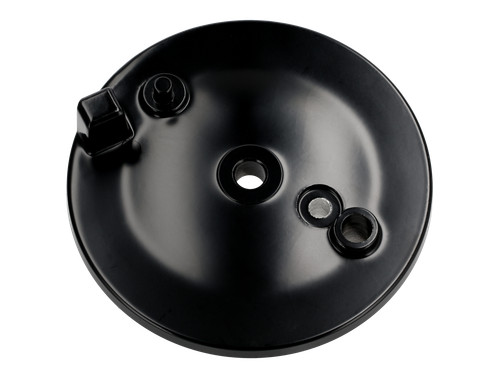 Bremsschild hinten schwarz - hinten,,